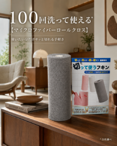 100回洗って使える*2からコスパ良し